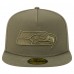 Бейсболка Seattle Seahawks New Era Olive Color Pack A-Frame 59FIFTY