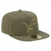 Бейсболка Detroit Lions New Era Olive Color Pack A-Frame 59FIFTY