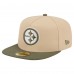Бейсболка Pittsburgh Steelers New Era Beige/Olive Color Pack A-Frame 59FIFTY