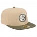 Бейсболка Pittsburgh Steelers New Era Beige/Olive Color Pack A-Frame 59FIFTY