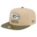 Бейсболка Green Bay Packers New Era Beige/Olive Color Pack A-Frame 59FIFTY