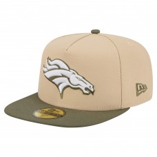 Бейсболка Denver Broncos New Era Beige/Olive Color Pack A-Frame 59FIFTY Бейсболка Denver Broncos New Era Beige/Olive Color Pack A-Frame 59FIFTY