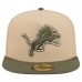 Бейсболка Detroit Lions New Era Beige/Olive Color Pack A-Frame 59FIFTY