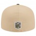 Бейсболка Cleveland Browns New Era Beige/Olive Color Pack A-Frame 59FIFTY