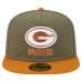 Бейсболка Green Bay Packers New Era Olive/Brown Color Pack A-Frame 59FIFTY