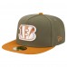 Бейсболка Cincinnati Bengals New Era Olive/Brown Color Pack A-Frame 59FIFTY
