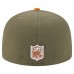 Бейсболка Cincinnati Bengals New Era Olive/Brown Color Pack A-Frame 59FIFTY