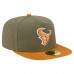 Бейсболка Houston Texans New Era Olive/Brown Color Pack A-Frame 59FIFTY