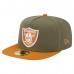 Бейсболка Las Vegas Raiders New Era Olive/Brown Color Pack A-Frame 59FIFTY