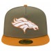 Бейсболка Denver Broncos New Era Olive/Brown Color Pack A-Frame 59FIFTY