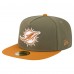 Бейсболка Miami Dolphins New Era Olive/Brown Color Pack A-Frame 59FIFTY Бейсболка Miami Dolphins New Era Olive/Brown Color Pack A-Frame 59FIFTY