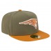 Бейсболка New England Patriots New Era Olive/Brown Color Pack A-Frame 59FIFTY
