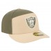 Бейсболка Las Vegas Raiders New Era Light Beige/Olive Two-Tone Color Pack Split Panel 59FIFTY