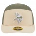 Бейсболка Minnesota Vikings New Era Light Beige/Olive Two-Tone Color Pack Split Panel 59FIFTY