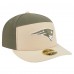 Бейсболка New England Patriots New Era Light Beige/Olive Two-Tone Color Pack Split Panel 59FIFTY