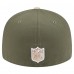 Бейсболка New England Patriots New Era Light Beige/Olive Two-Tone Color Pack Split Panel 59FIFTY