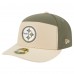 Бейсболка Pittsburgh Steelers New Era Light Beige/Olive Two-Tone Color Pack Split Panel 59FIFTY