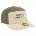 Бейсболка Seattle Seahawks New Era Light Beige/Olive Two-Tone Color Pack Split Panel 59FIFTY