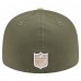Бейсболка San Francisco 49ers New Era Light Beige/Olive Two-Tone Color Pack Split Panel 59FIFTY