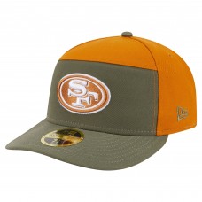 Бейсболка San Francisco 49ers New Era Olive/Brown Two-Tone Color Pack Split Panel 59FIFTY Бейсболка San Francisco 49ers New Era Olive/Brown Two-Tone Color Pack Split Panel 59FIFTY