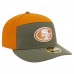 Бейсболка San Francisco 49ers New Era Olive/Brown Two-Tone Color Pack Split Panel 59FIFTY