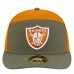 Бейсболка Las Vegas Raiders New Era Olive/Brown Two-Tone Color Pack Split Panel 59FIFTY