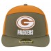 Бейсболка Green Bay Packers New Era Olive/Brown Two-Tone Color Pack Split Panel 59FIFTY