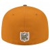 Бейсболка Green Bay Packers New Era Olive/Brown Two-Tone Color Pack Split Panel 59FIFTY
