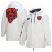 Куртка на кнопках Chicago Bears Mitchell & Ness White Vintage Logo Coaches Куртка на кнопках Chicago Bears Mitchell & Ness White Vintage Logo Coaches