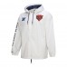 Куртка на кнопках Chicago Bears Mitchell & Ness White Vintage Logo Coaches