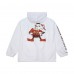Куртка на кнопках Cleveland Browns Mitchell & Ness White Vintage Logo Coaches