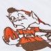 Куртка на кнопках Cleveland Browns Mitchell & Ness White Vintage Logo Coaches