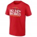 Футболка Kansas City Chiefs 2024 AFC Champions Hometown Not Done - Red