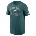 Футболка Philadelphia Eagles Nike Super Bowl LIX Team Logo - Midnight Green