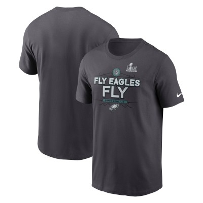 Футболка Philadelphia Eagles Nike Super Bowl LIX Local - Anthracite