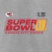 Футболка Kansas City Chiefs Super Bowl LIX Roster - Heather Gray