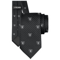 Las Vegas Raiders J. Palmer Game Day Polka Dot Tie
