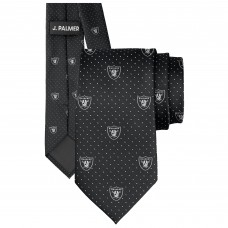 Las Vegas Raiders J. Palmer Game Day Polka Dot Tie Las Vegas Raiders J. Palmer Game Day Polka Dot Tie