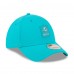 Бейсболка Miami Dolphins New Era Aqua 2025 Sideline 39THIRTY