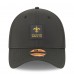 Бейсболка New Orleans Saints New Era Black 2025 Sideline 39THIRTY