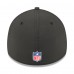 Бейсболка New Orleans Saints New Era Black 2025 Sideline 39THIRTY