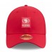 Бейсболка San Francisco 49ers New Era Scarlet 2025 Sideline 39THIRTY