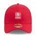 Бейсболка San Francisco 49ers New Era Scarlet 2025 Sideline 39THIRTY