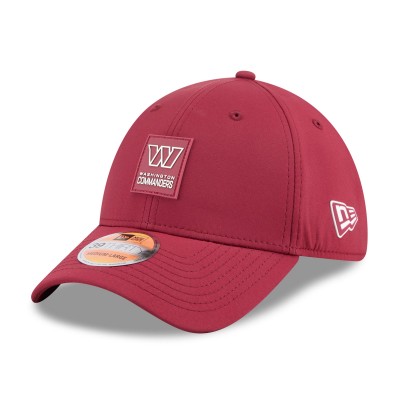 Бейсболка Washington Commanders New Era Burgundy 2025 Sideline 39THIRTY