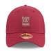 Бейсболка Washington Commanders New Era Burgundy 2025 Sideline 39THIRTY