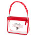 Atlanta Falcons WEAR by Erin Andrews Plastic Chain Mini Crossbody Bag