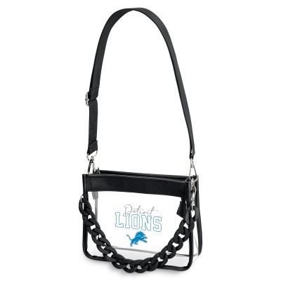 Detroit Lions WEAR by Erin Andrews Plastic Chain Mini Crossbody