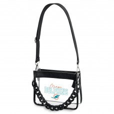 Miami Dolphins WEAR by Erin Andrews Plastic Chain Mini Crossbody