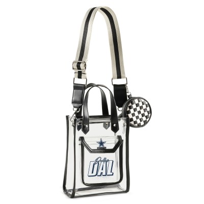 Dallas Cowboys WEAR by Erin Andrews Clear Stadium Crossbody Purse with Coin Pouch