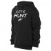 Толстовка на флисе Philadelphia Eagles New Era Lets Hunt Fleece - Black